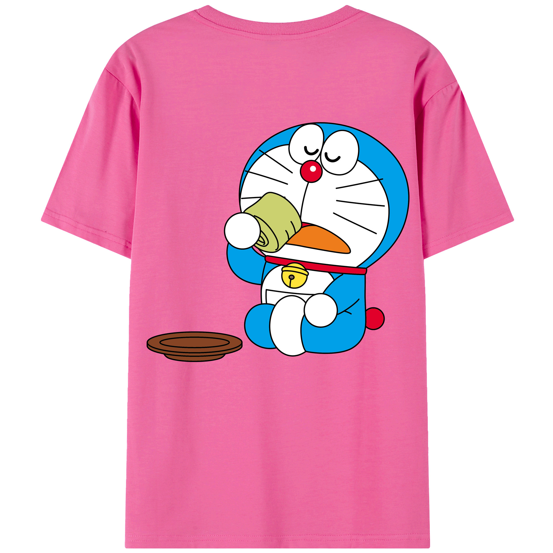 （画像用） ドラえもん Doraemon レディース半袖Tシャツ(バックプリント)